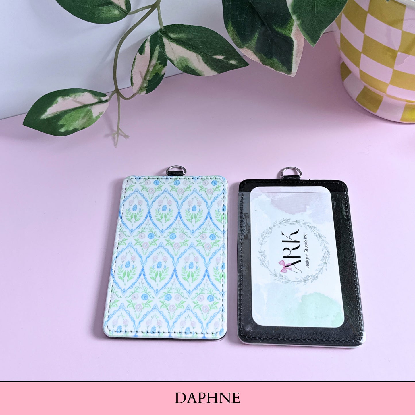 Cute ID Badge Holder | Retractable Badge Reel Holder | Teacher & Educator Gift | Nurse, Office & Work ID Holder