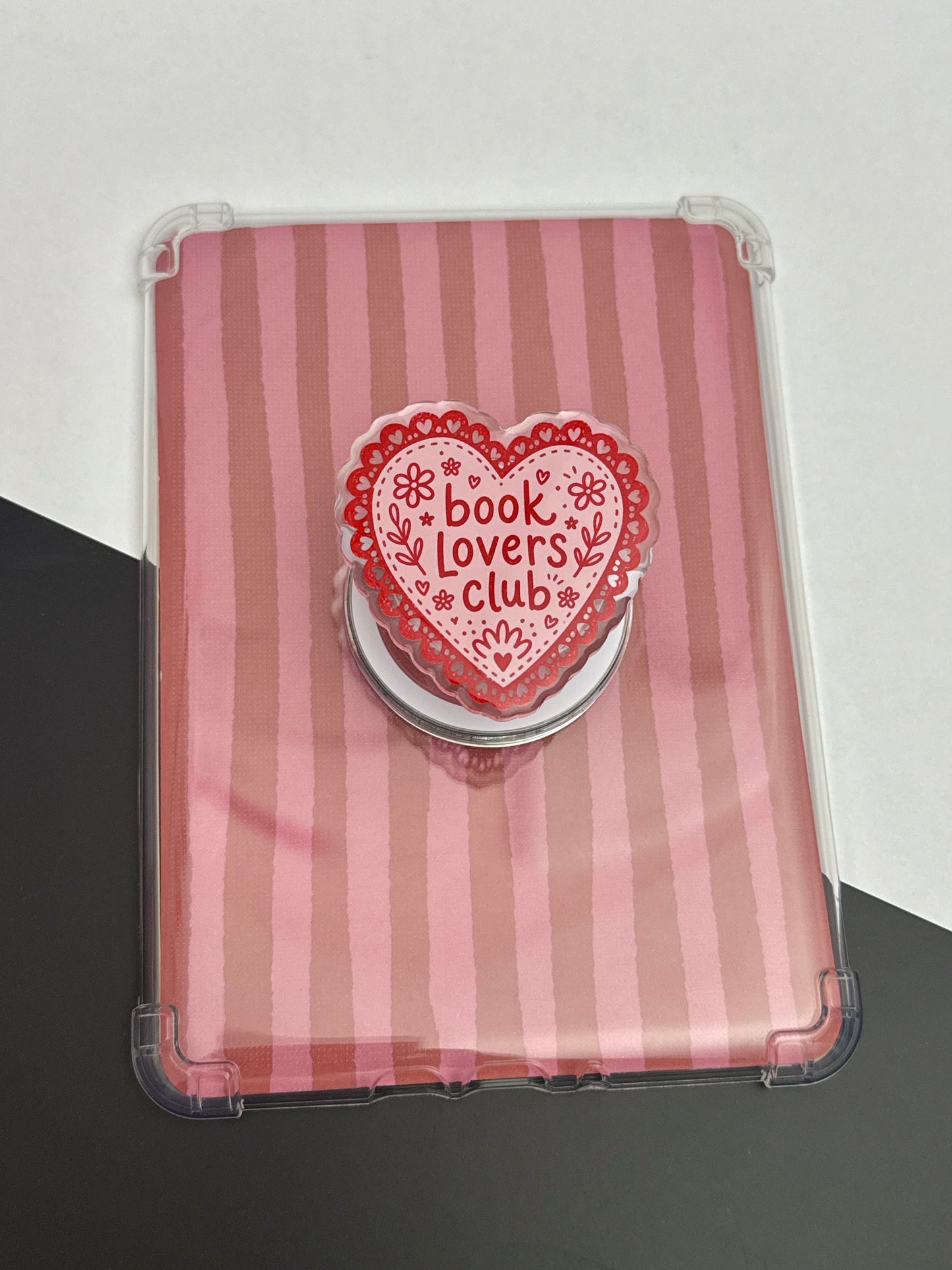 Book lovers club | Magnetic Phone & E-reader Grip | Snap-On | MagSafe Style