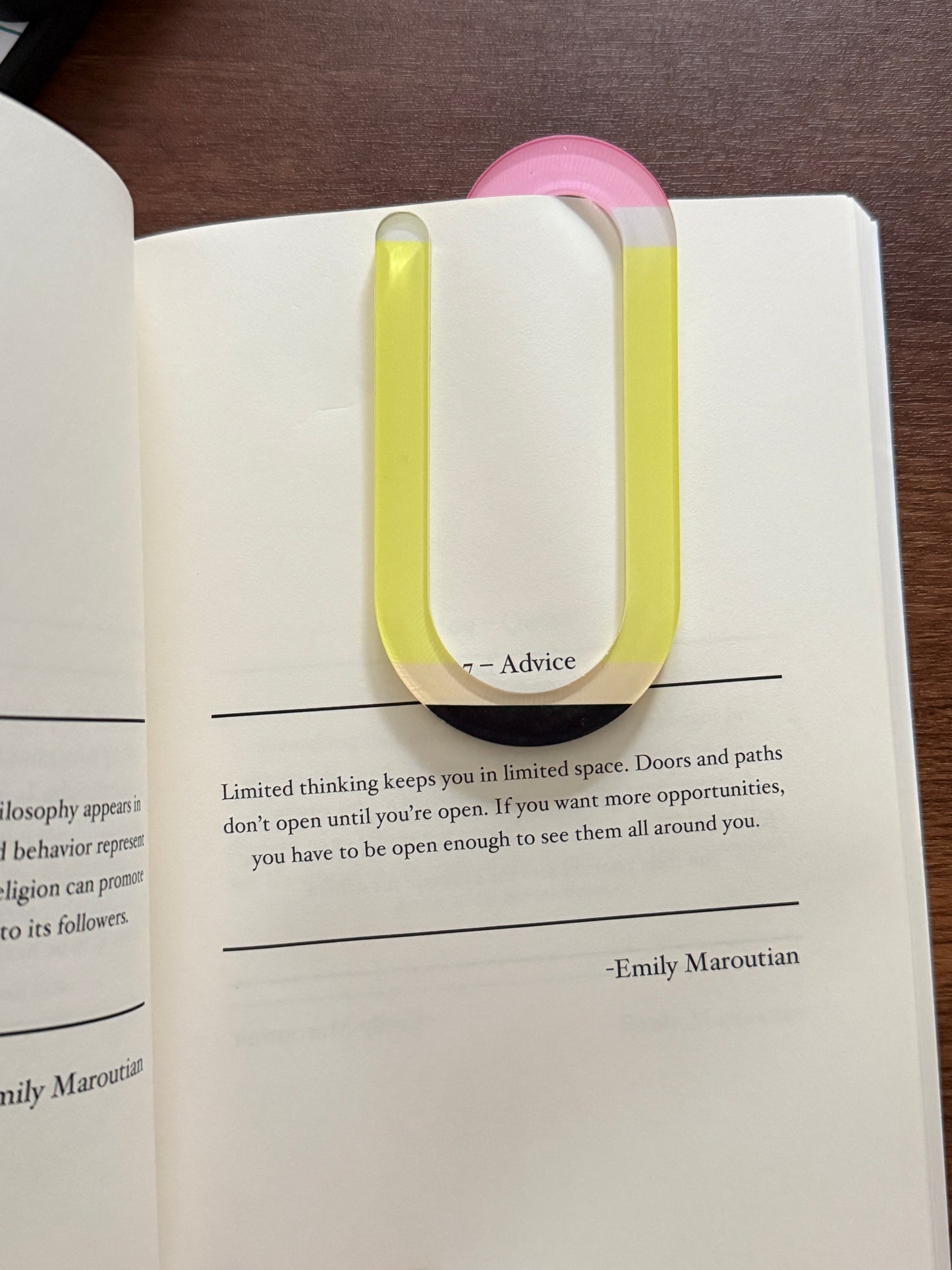 Pencil Jumbo Paper Clip/ Bookmark