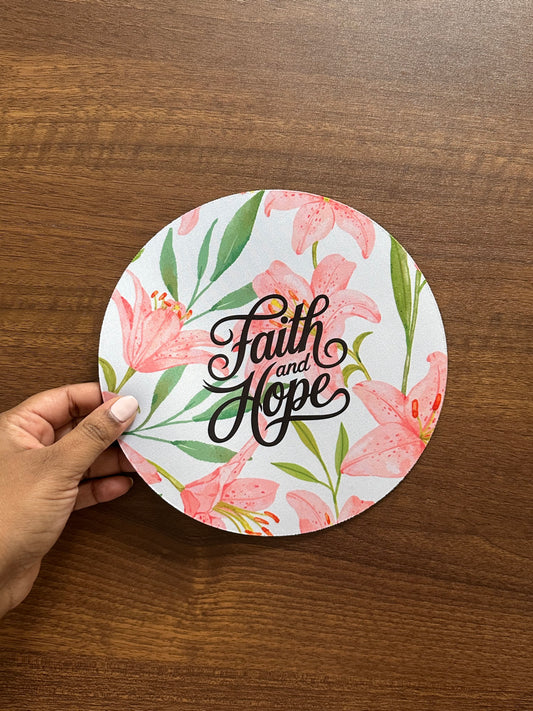 Faith & Hope Mouse Pad
