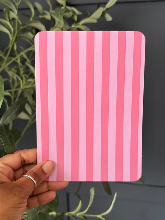 Kindle Insert | Stripe Collection | Premium Cardstock Inserts