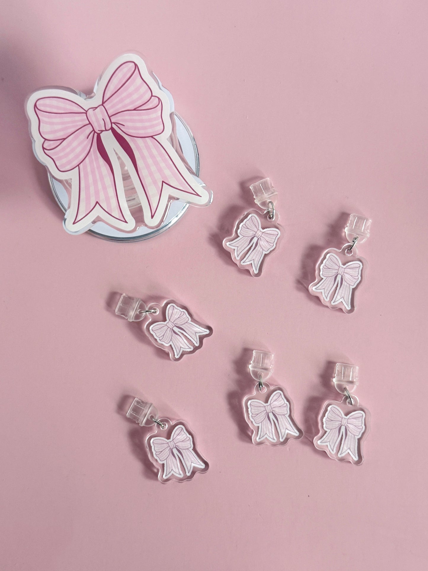 Acrylic USB-C Charms - Bow