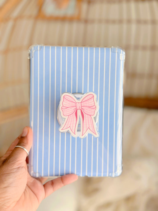 Bow | Magnetic Phone & E-reader Grip | Snap-On | MagSafe Style