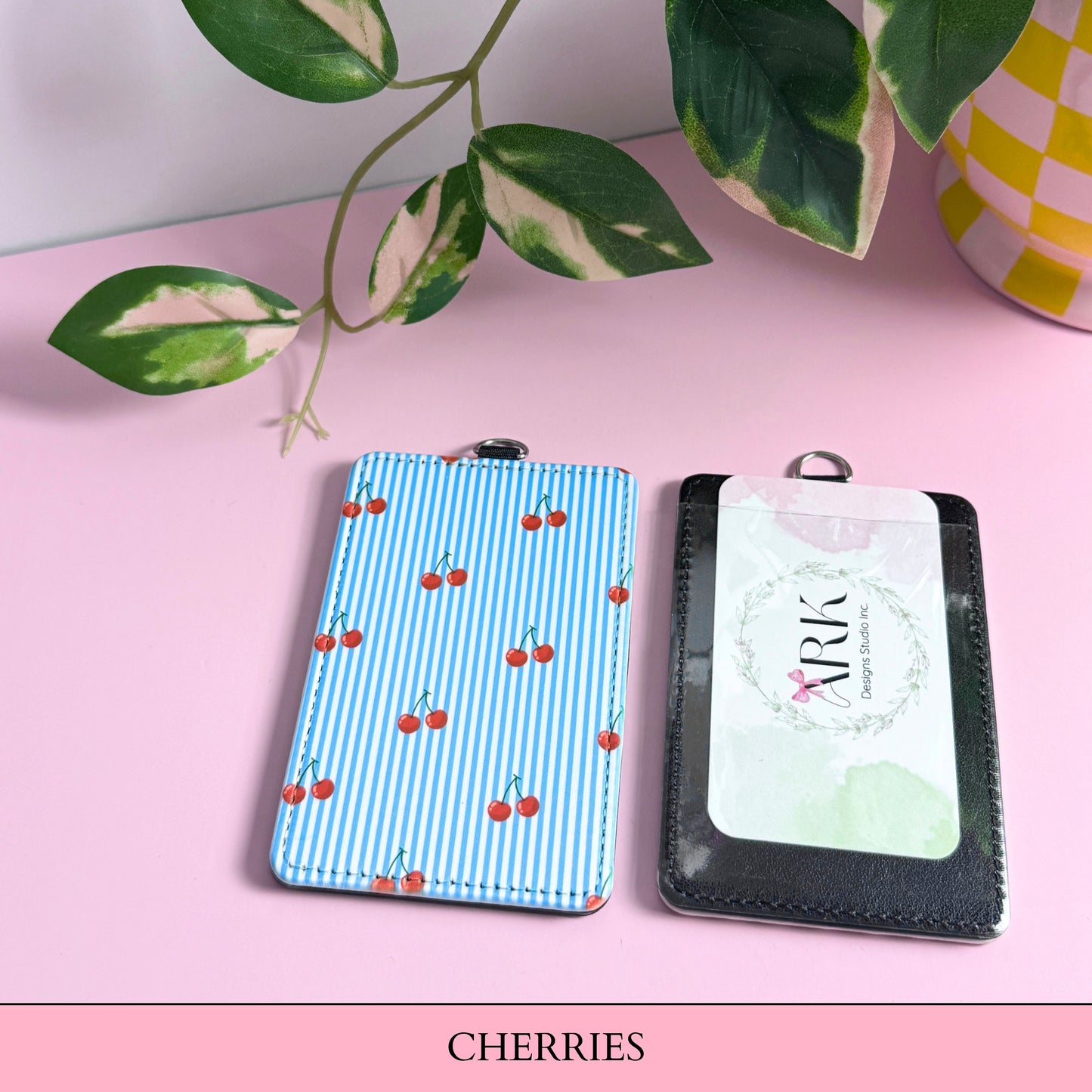 Cute ID Badge Holder | Retractable Badge Reel Holder | Teacher & Educator Gift | Nurse, Office & Work ID Holder