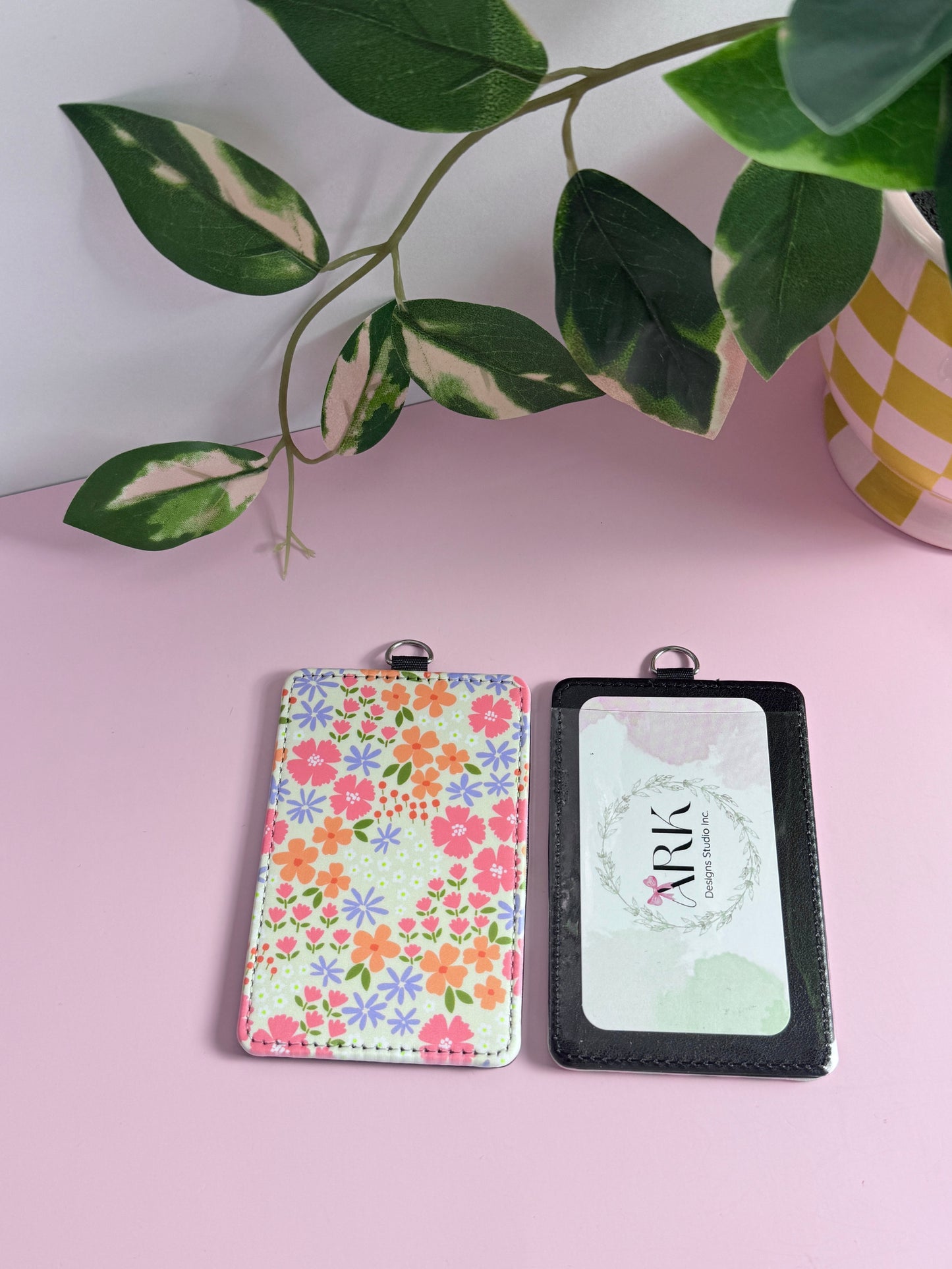 Cute ID Badge Holder | Retractable Badge Reel Holder | Teacher & Educator Gift | Nurse, Office & Work ID Holder