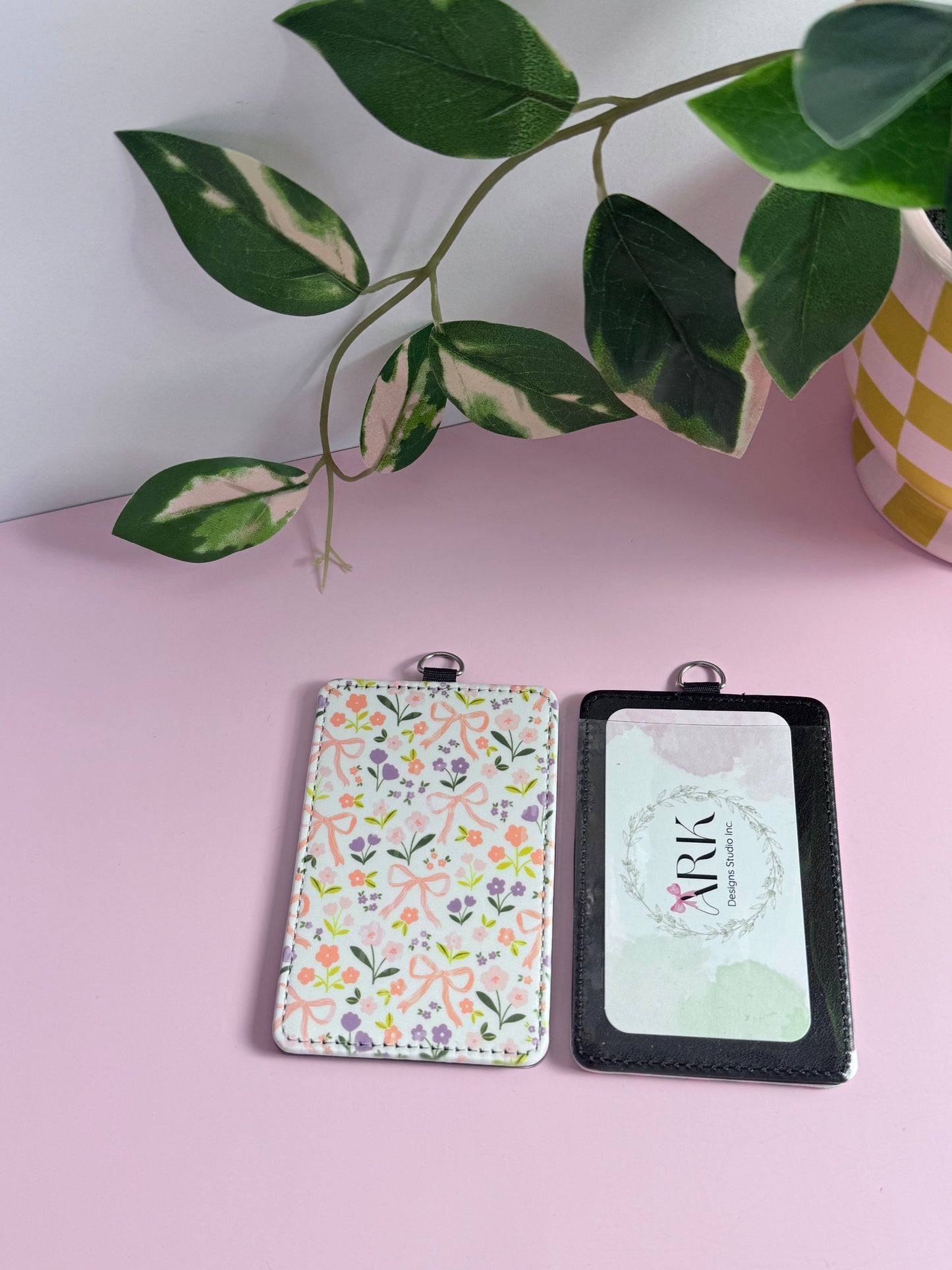 Cute ID Badge Holder | Retractable Badge Reel Holder | Teacher & Educator Gift | Nurse, Office & Work ID Holder