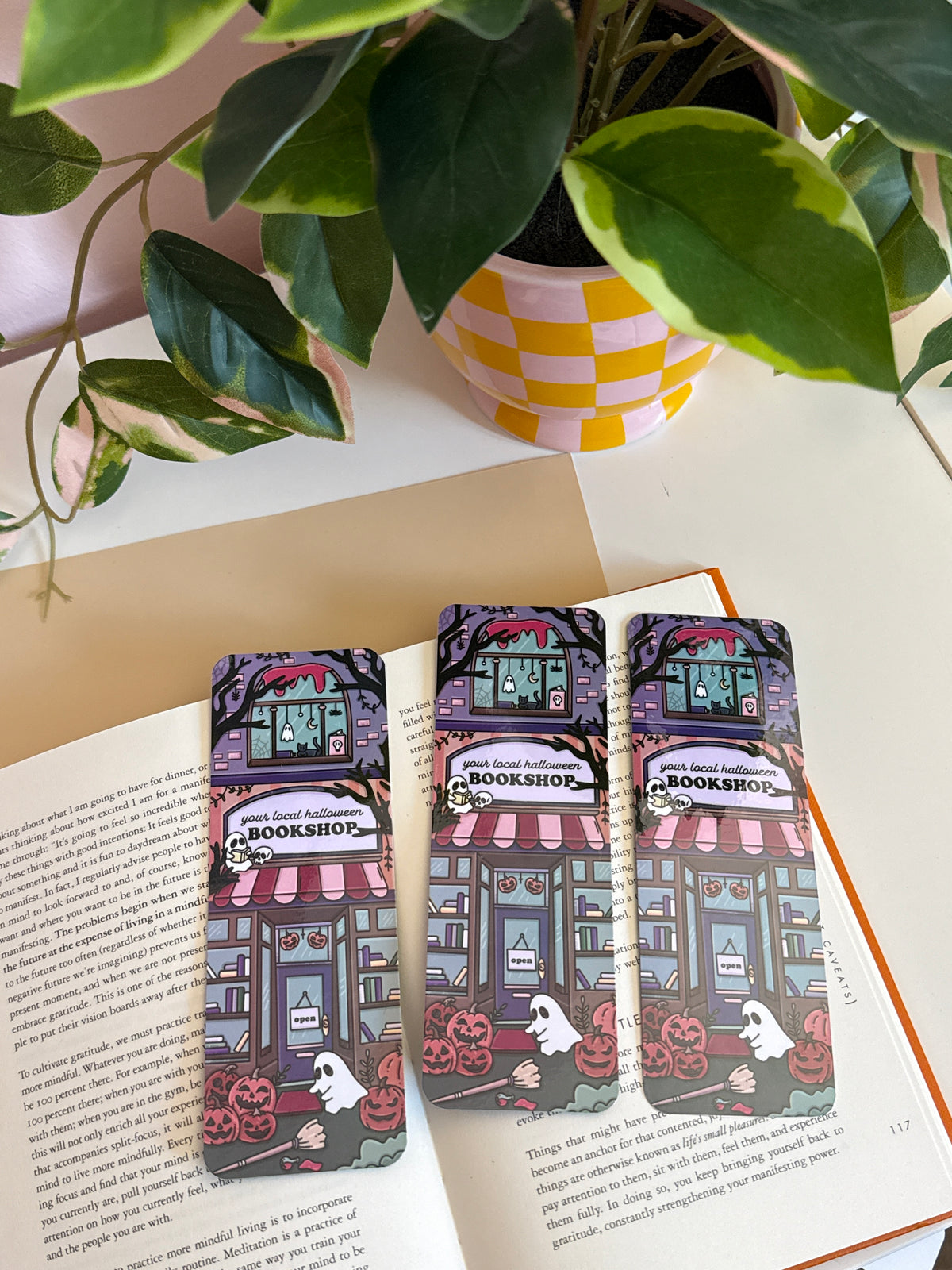 Double-Sided Laminated Bookmarks | Cute Bookish Bookmark | 6” x 2”