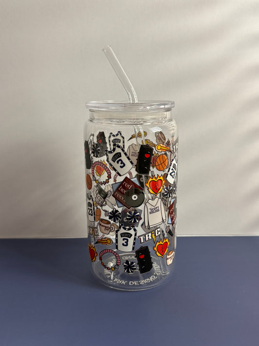 OTH Glass Tumbler | 16oz glass cup