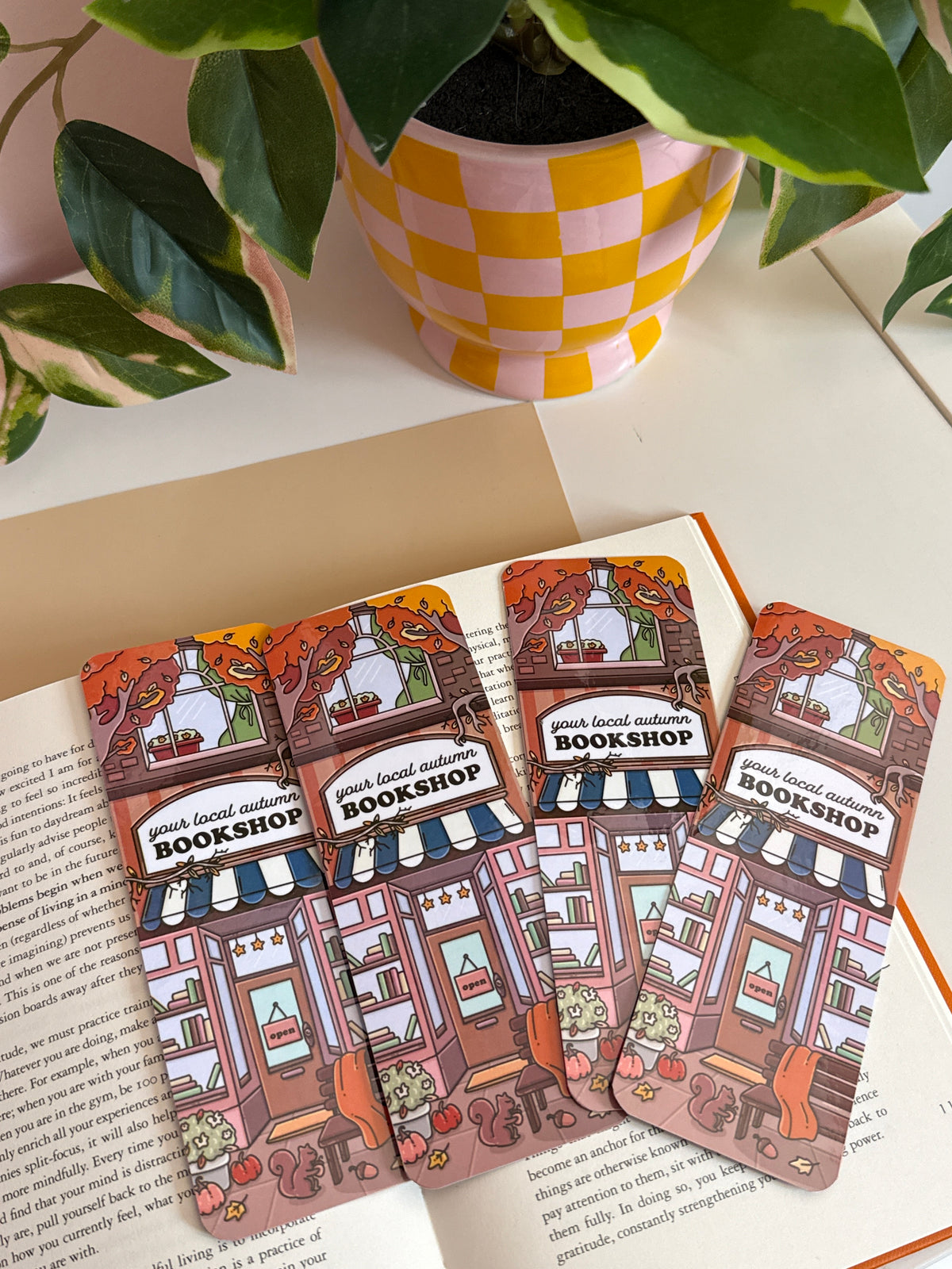 Double-Sided Laminated Bookmarks | Cute Bookish Bookmark | 6” x 2”