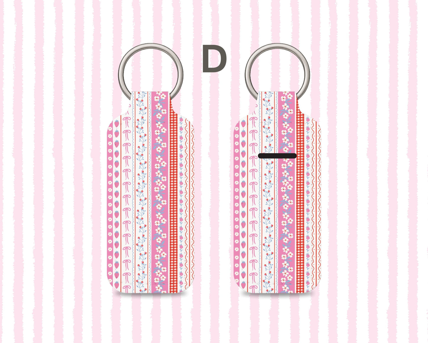 Lip Balm Holder Keychain – Cute, Practical & Always Within Reach