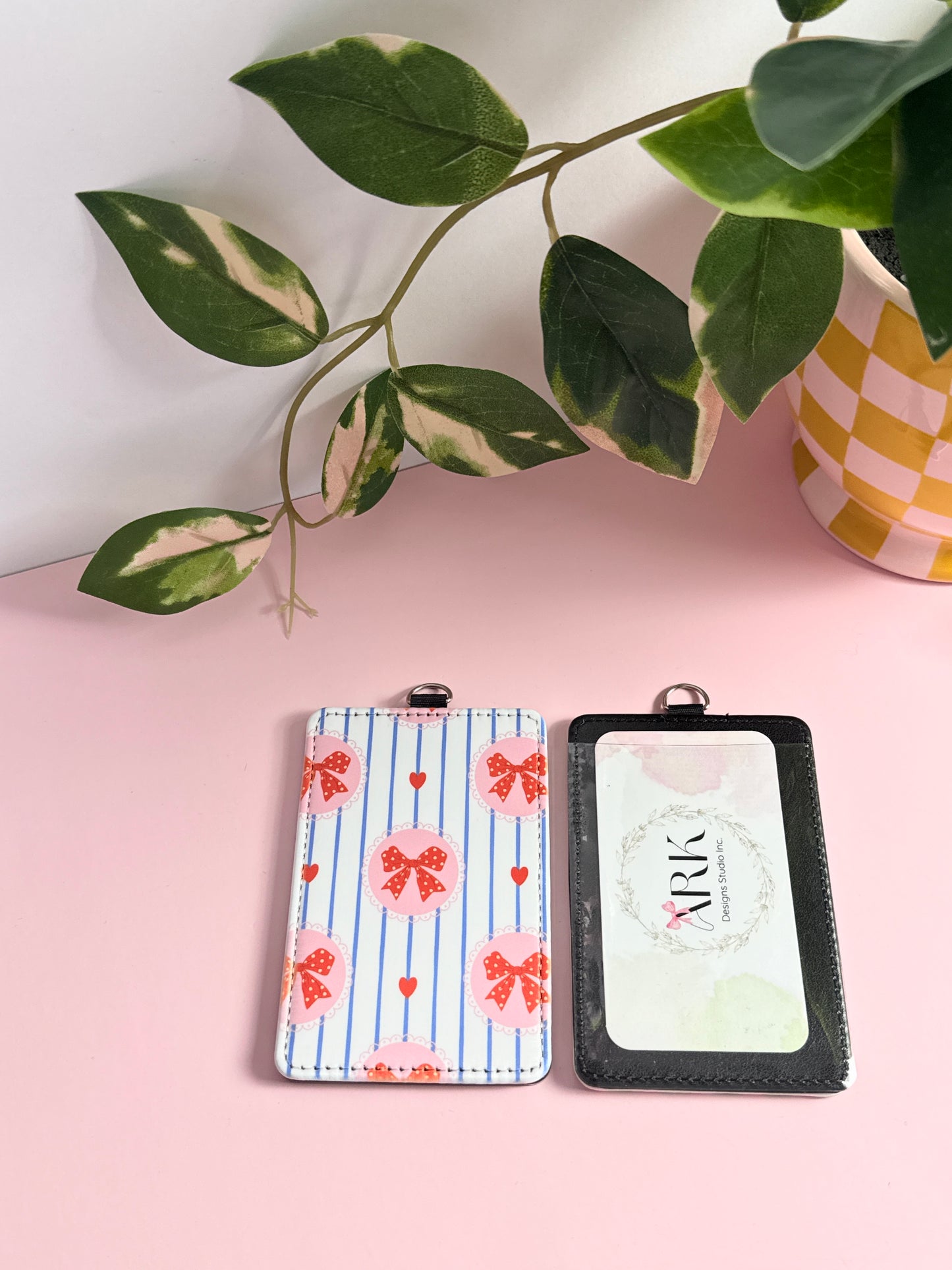 Cute ID Badge Holder | Retractable Badge Reel Holder | Teacher & Educator Gift | Nurse, Office & Work ID Holder