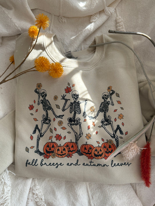 Fall skeleton Sweatshirt