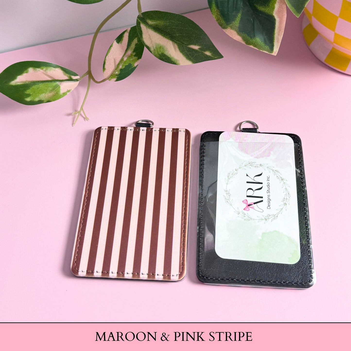 Cute ID Badge Holder | Retractable Badge Reel Holder | Teacher & Educator Gift | Nurse, Office & Work ID Holder