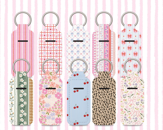 Lip Balm Holder Keychain – Cute, Practical & Always Within Reach