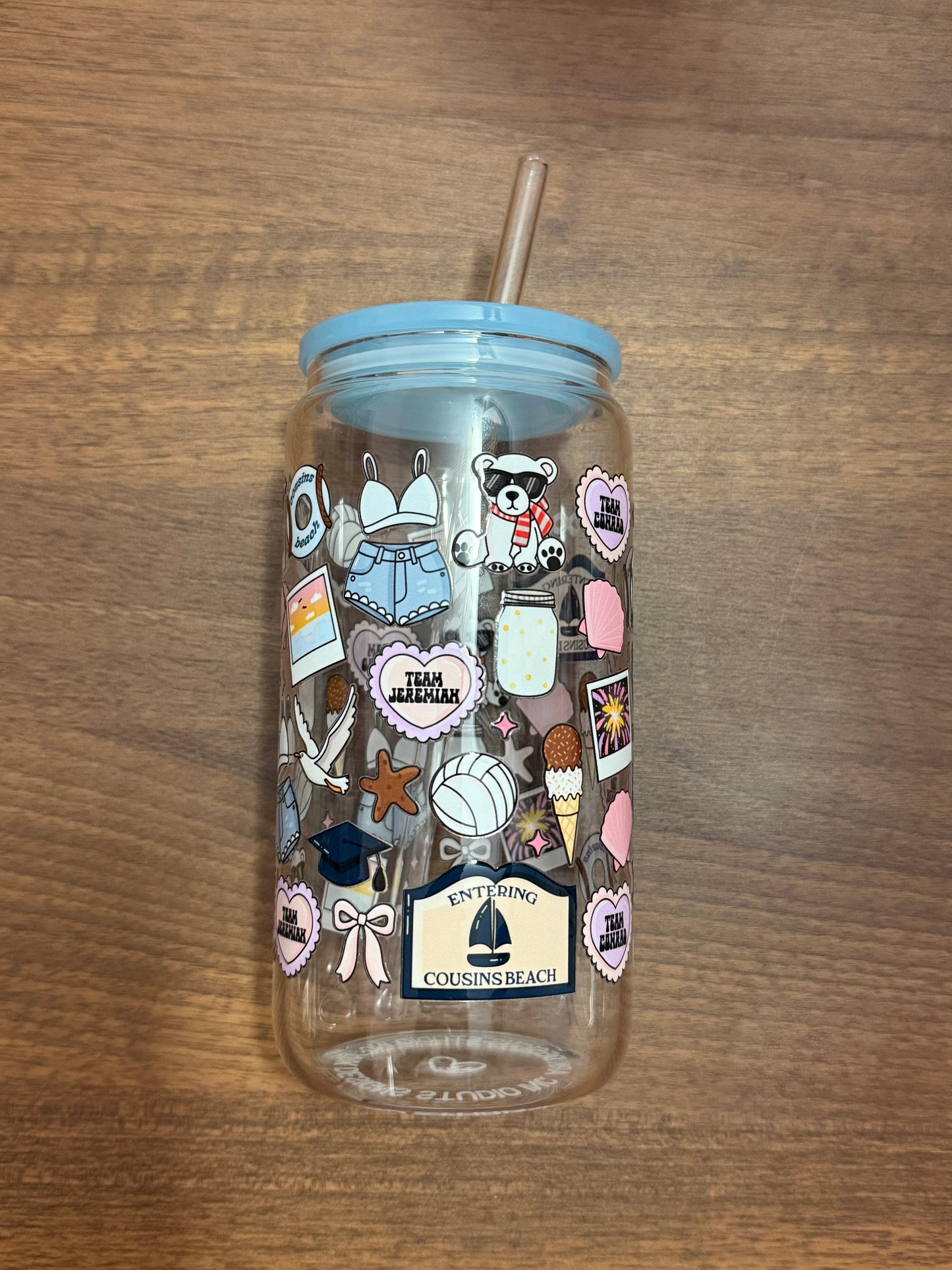 TSITP |  16oz Tumbler with Plastic Lid & Glass Straw