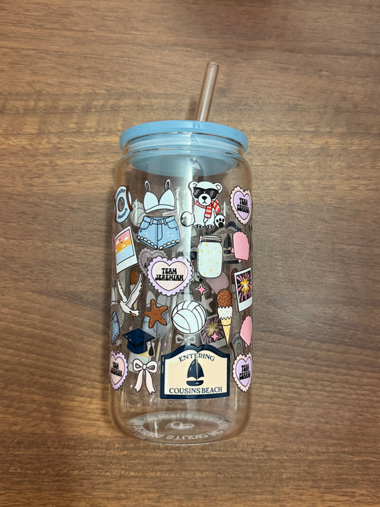 TSITP |  16oz Tumbler with Plastic Lid & Glass Straw