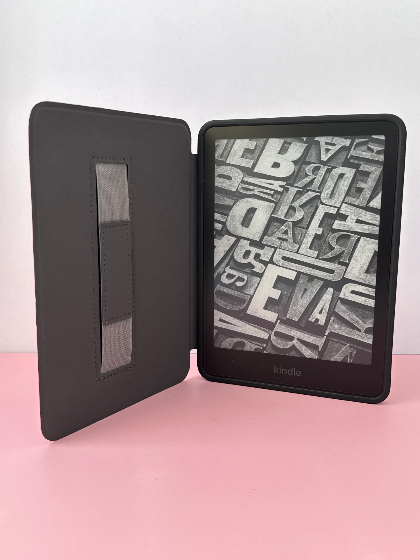 Kindle Paperwhite 12th Generation Case | Magnetic Kindle Cover with Hand Strap & Auto Wake/Sleep | Book Lover Kindle Accessory