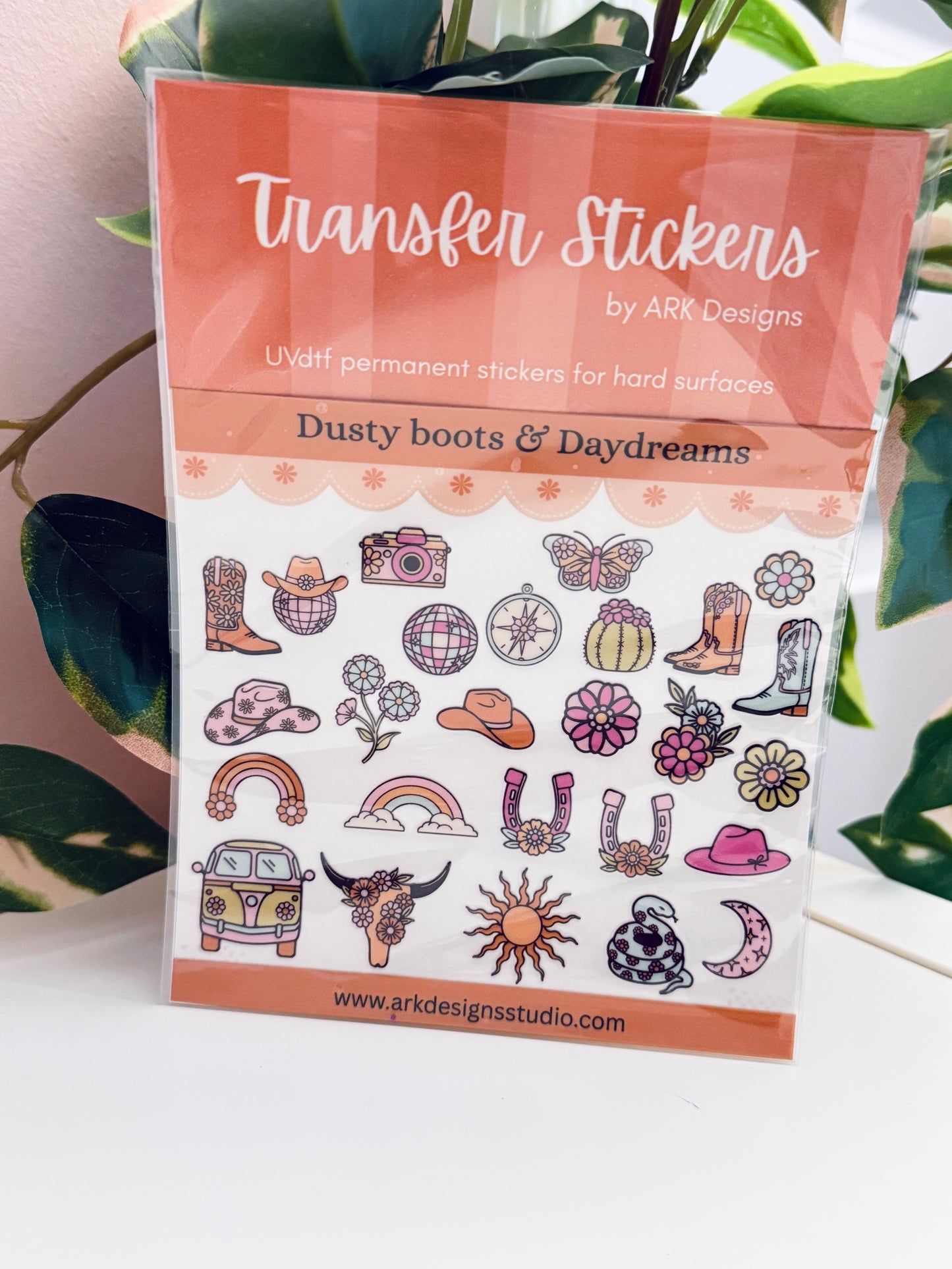 UV DTF Transfer Sticker Sheet