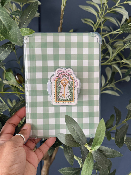 Secret Garden | Magnetic Phone & E-reader Grip | Snap-On | MagSafe Style