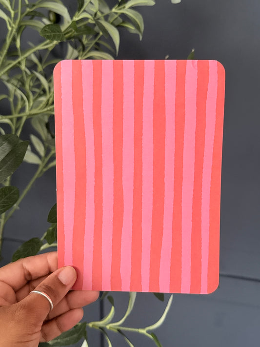 Kindle Insert | Red Collection | Premium Cardstock Inserts