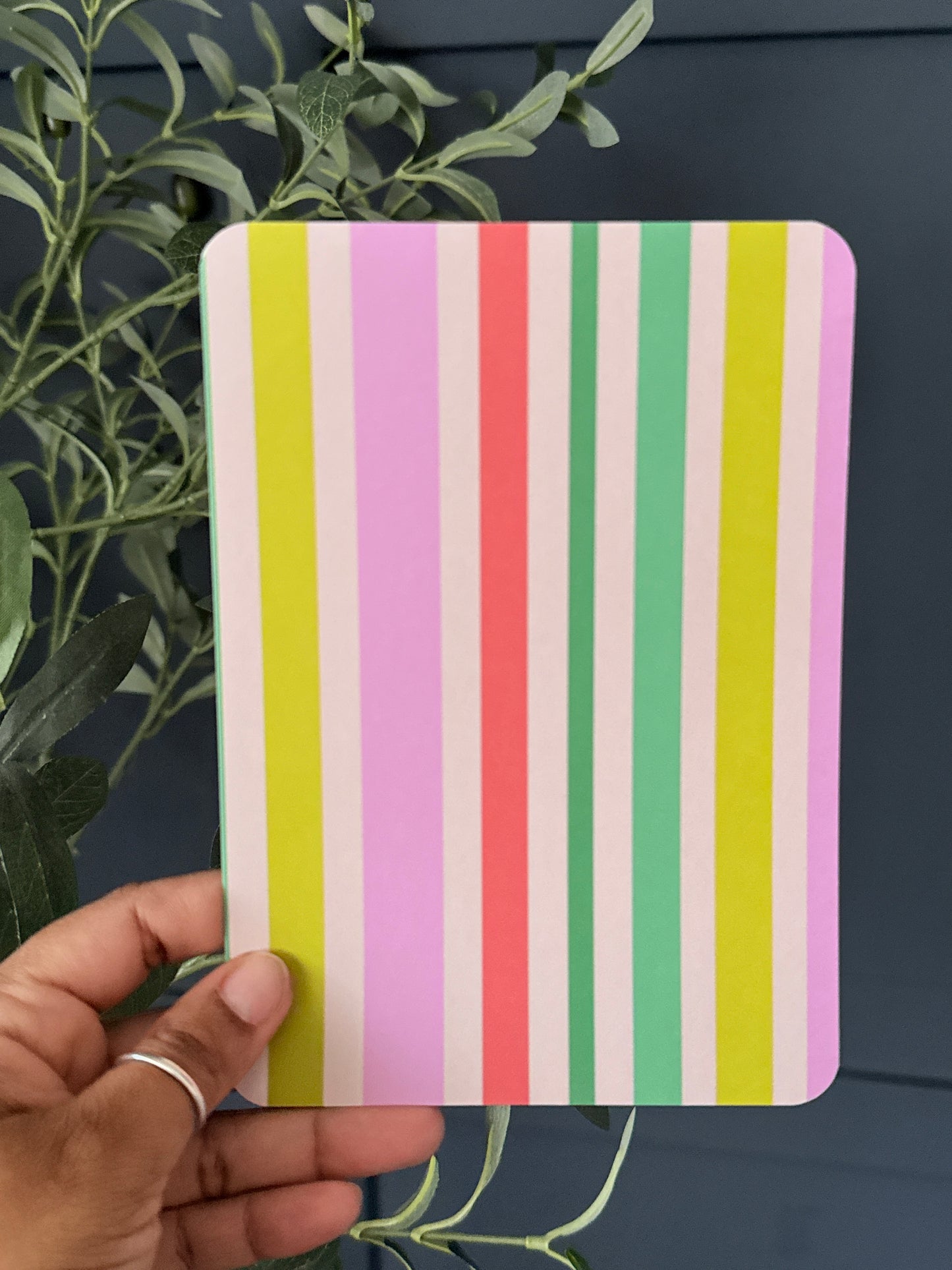 Kindle Insert | Stripe Collection | Premium Cardstock Inserts