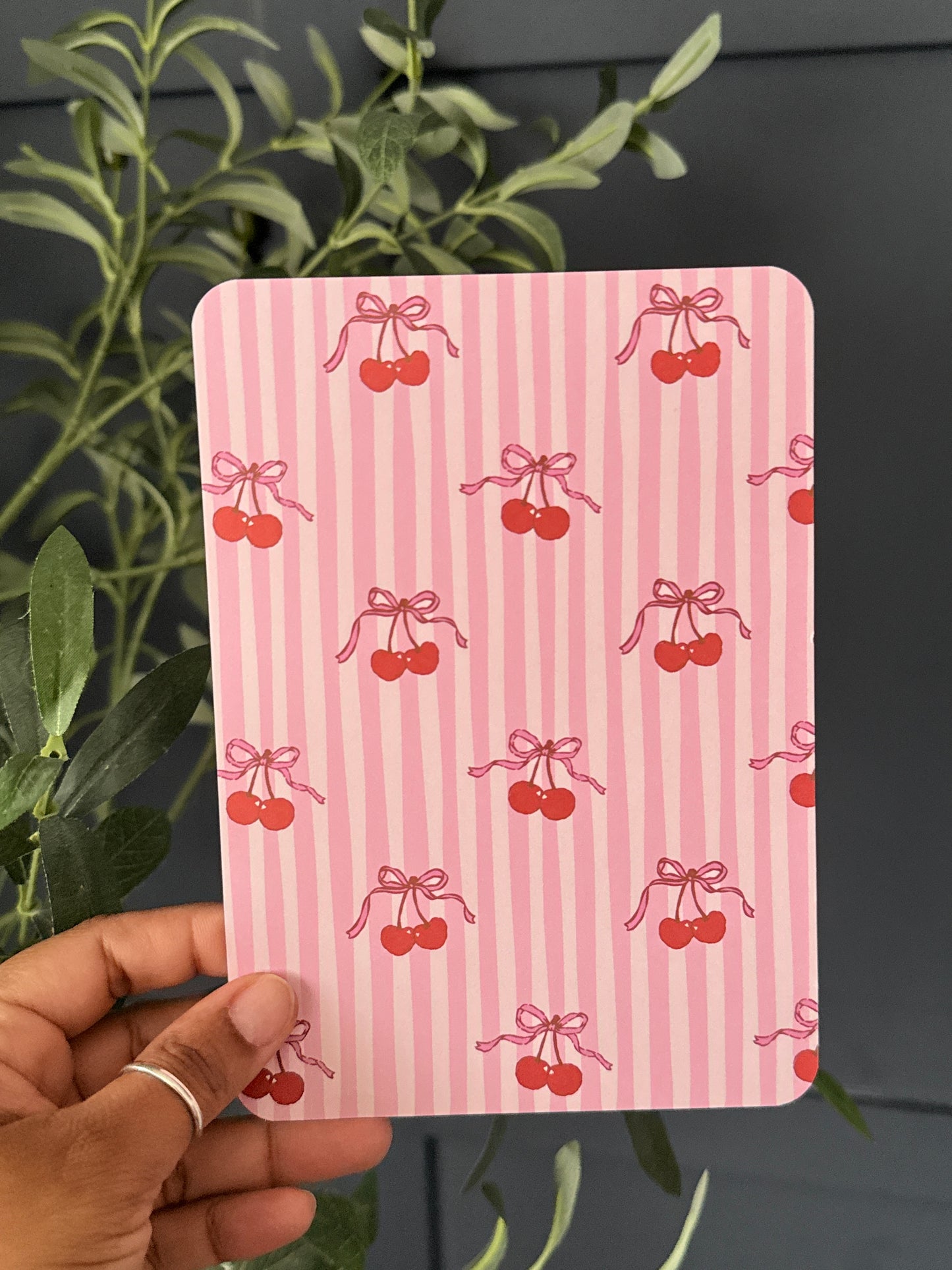 Kindle Insert | Red Collection | Premium Cardstock Inserts