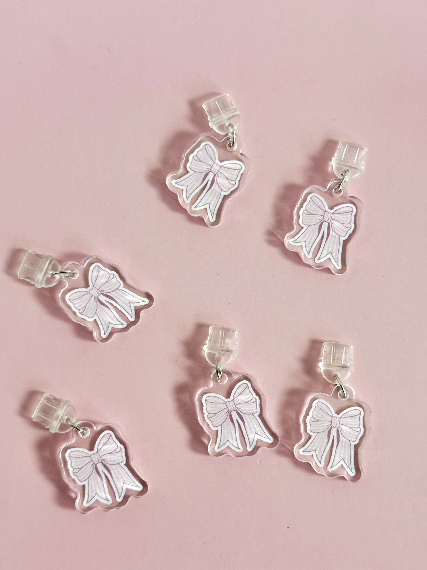 Acrylic USB-C Charms - Bow