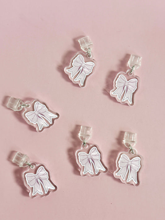 Acrylic USB-C Charms - Bow