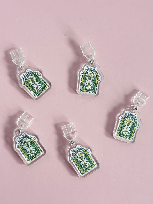 Acrylic USB-C Charms - Secret Garden