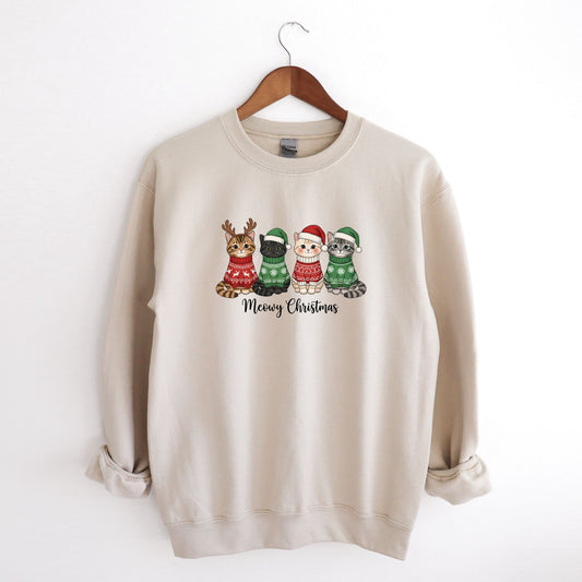 Meowy Christmas Sweatshirt